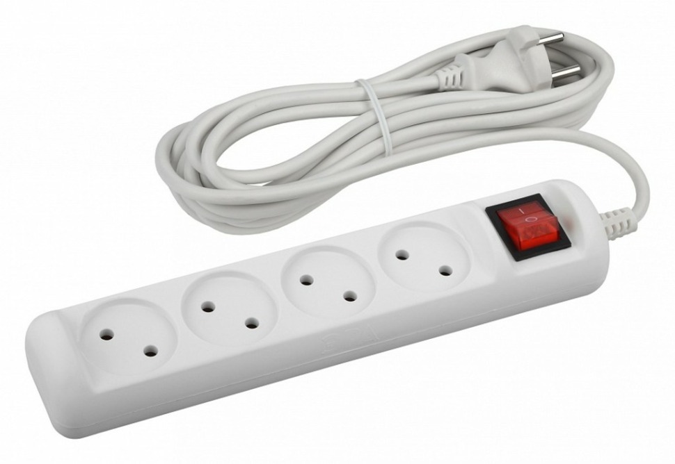 Фото Сетевой фильтр Эра U-4s-3m-2x1 Б0044053 ER_B0044053 - интернет-магазин МегаТерем в Москве