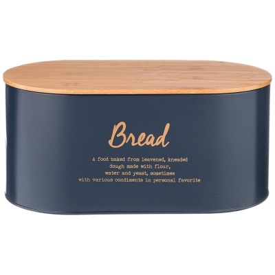 Хлебница 2 в 1 agness navy ...