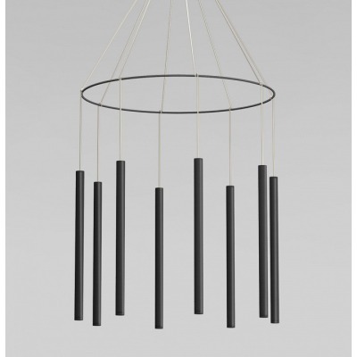 Подвесная люстра Eurosvet  301101 LED черный EV_a071443