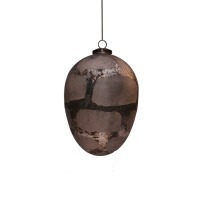 Новогодняя игрушка G19540, стекло, silver, ROOMERS FURNITURE