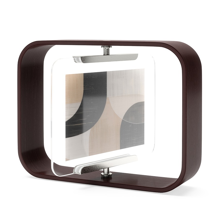 Фото Фоторамка двусторонняя bellwood, 16х22 см, состаренный орех (79976) - интернет-магазин МегаТерем в Москве