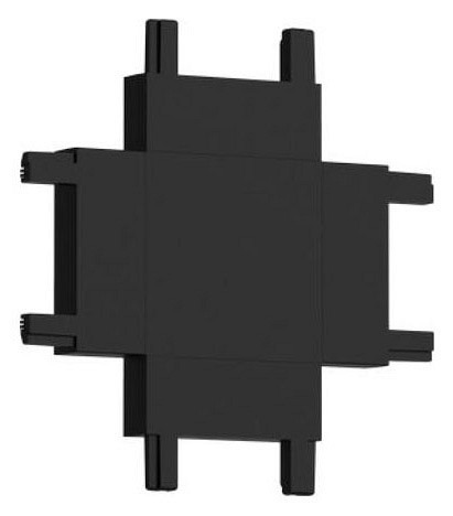 Фото Соединитель X-образный для треков накладных Aployt Magnetic track 48 APL.0181.00.06 AP_APL.0181.00.06 - интернет-магазин МегаТерем в Москве