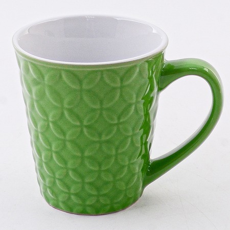 Фото Кружка 300 мл Green LORAINE 9-23136-3 (9-23138-4) - интернет-магазин МегаТерем в Москве