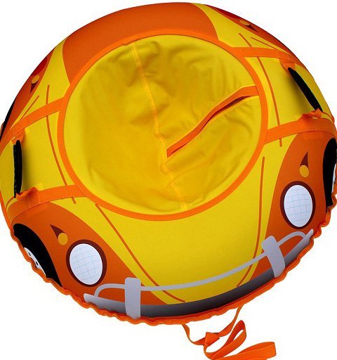 Фото Тюбинг Митек Веселая машинка 95 см (51933) - интернет-магазин МегаТерем в Москве