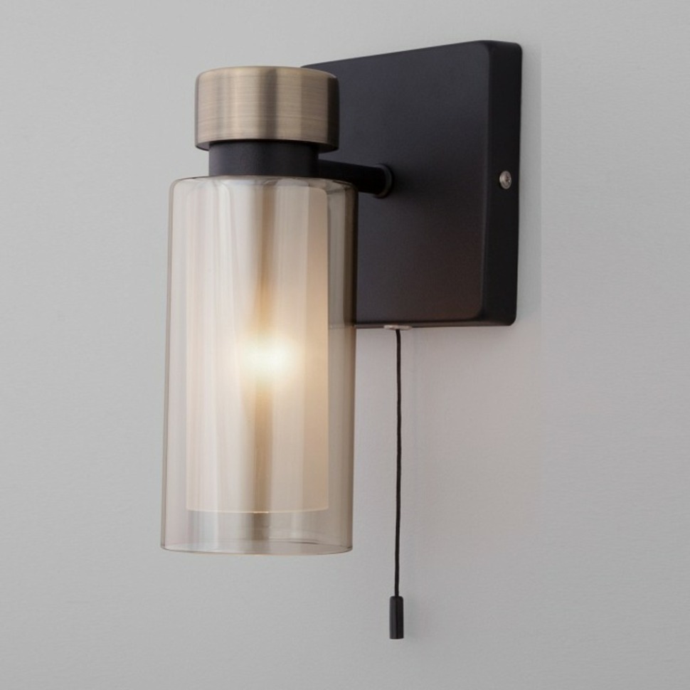 Фото Бра Eurosvet Amado 70115/1 черный EV_a050067 - интернет-магазин МегаТерем в Москве