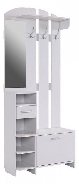 Фото Стенка для прихожей Мила MBS_PR-0018-2552 - интернет-магазин МегаТерем в Москве