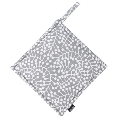 Прихватка серого цвета с пр...