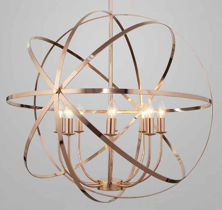 Фото Подвесная люстра Eurosvet Santi 60139/8 золото EV_a058342 - интернет-магазин МегаТерем в Москве