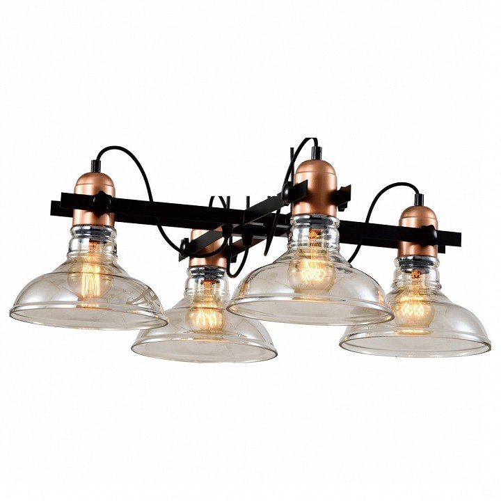 Фото Подвесной светильник Rivoli Leila Б0055028 RVL_B0055028 - интернет-магазин МегаТерем в Москве