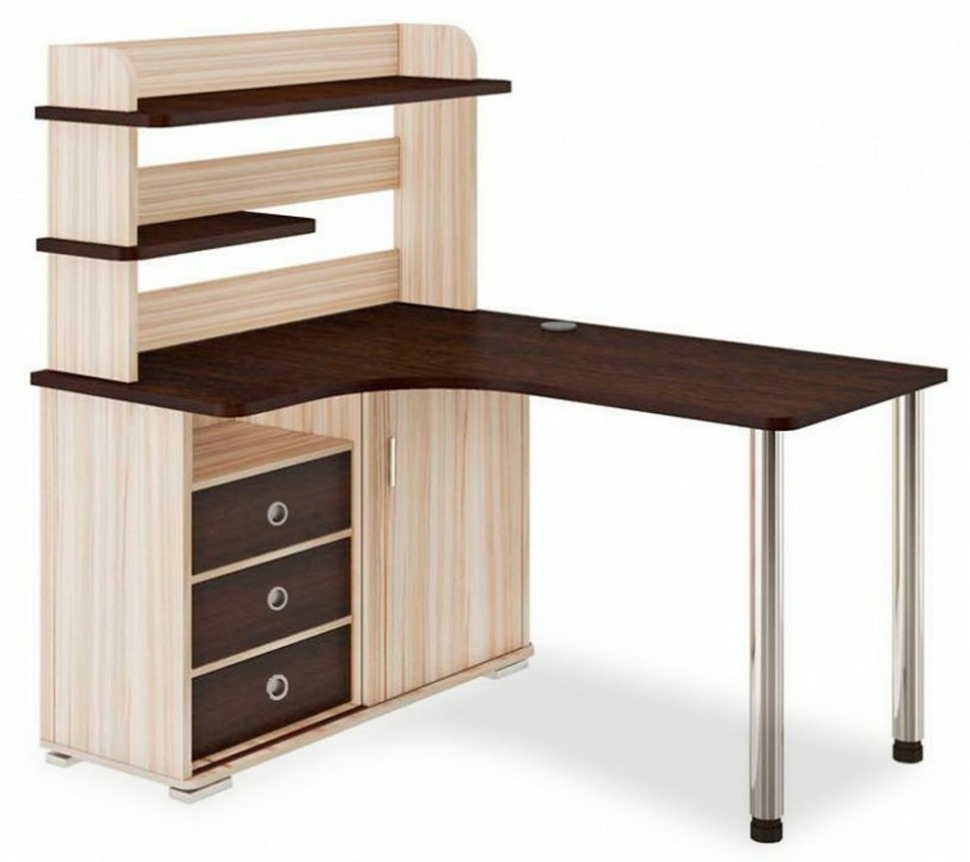 Фото Стол компьютерный Домино СР-145М MER_SR-145M_KVV-LEV - интернет-магазин МегаТерем в Москве