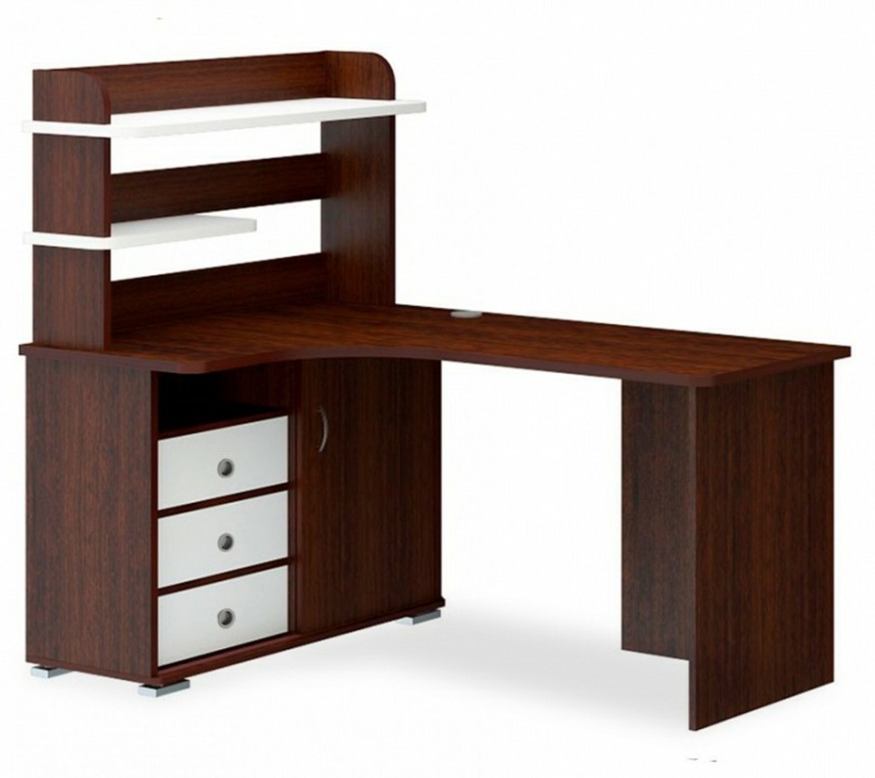 Фото Стол компьютерный Домино СР-145 MER_SR-145-VBEV-LEV-NOVYJ - интернет-магазин МегаТерем в Москве