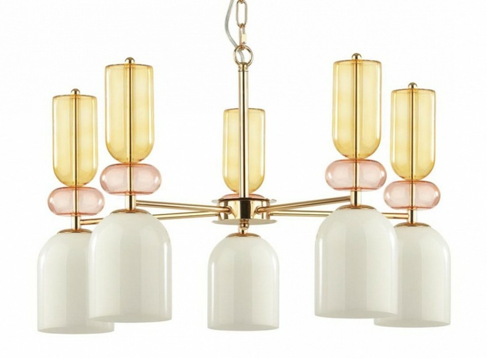 Фото Подвесная люстра Lumion Gillian 4589/5 LMN_4589_5 - интернет-магазин МегаТерем в Москве