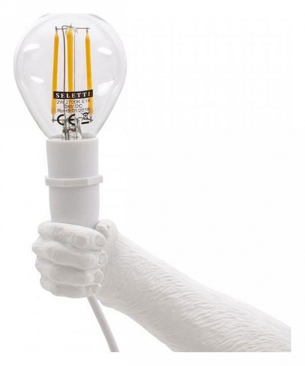 Фото Лампа светодиодная Seletti Monkey Lamp E14 2Вт K 14920L STT_56371 - интернет-магазин МегаТерем в Москве