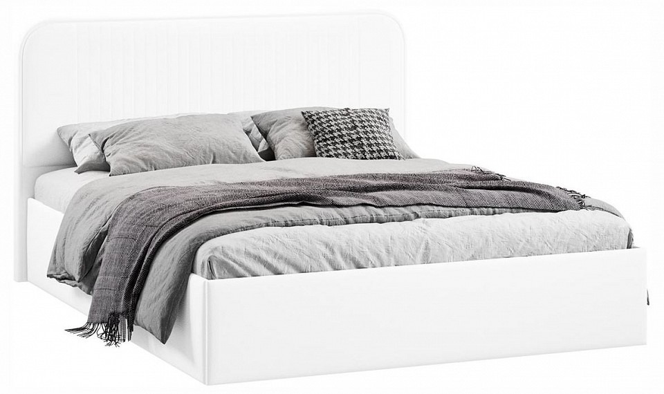 Фото Кровать двуспальная Тиффани с ПМ Тип 1 TRI_257170 - интернет-магазин МегаТерем в Москве