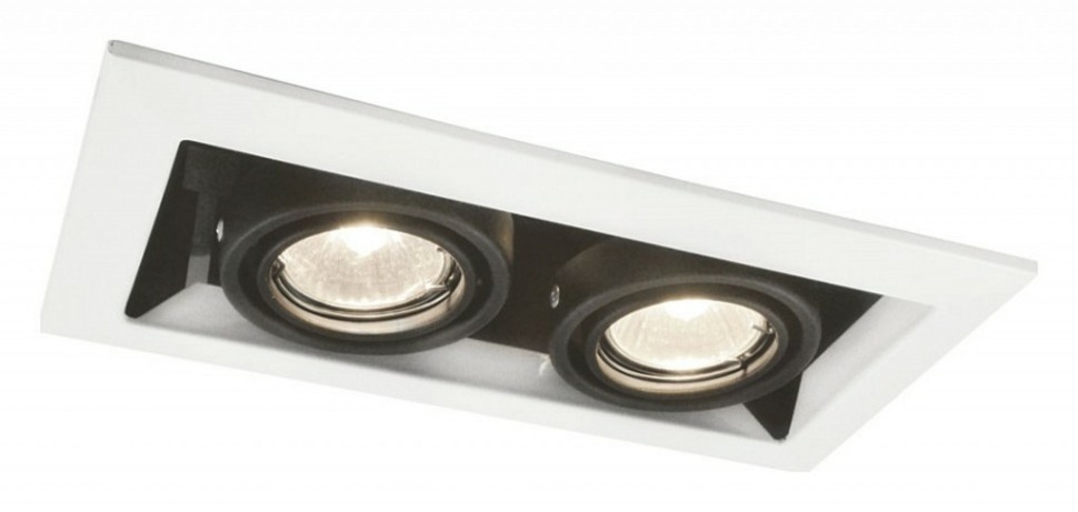 Фото Встраиваемый светильник Arte Lamp Cardani Piccolo A5931PL-2WH AR_A5931PL-2WH - интернет-магазин МегаТерем в Москве