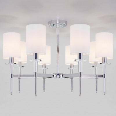 Люстра на штанге Eurosvet Brielle 60132/8 хром EV_a057592