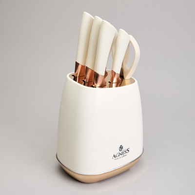 Набор ножей agness  на плас...