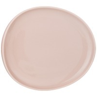 Тарелка закусочная bronco "fusion" 23*20,5см, пудровая (263-1004)  Тарелка закусочная bronco "fusion" 23*20,5см, пудровая (263-1004)