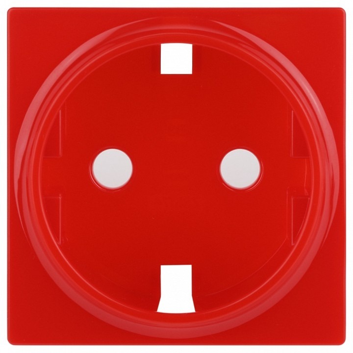 Фото Накладка для розетки с заземлением Эра Эра 12 12-6301-23 ER_B0052668 - интернет-магазин МегаТерем в Москве