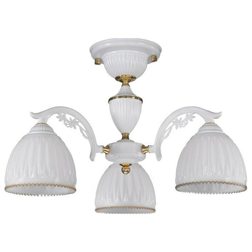 Фото Люстра на штанге Reccagni Angelo 9601 PL 9601/3 RA_PL_9601_3 - интернет-магазин МегаТерем в Москве