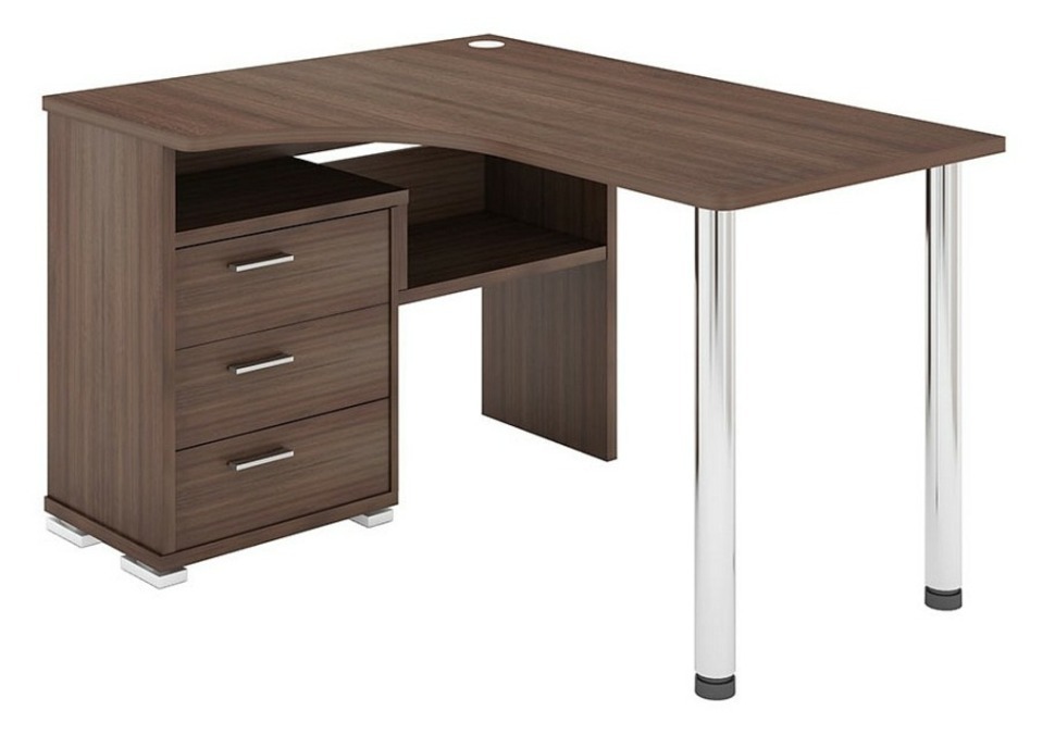 Фото Стол письменный Домино СР-132С-130 MER_SR-132S_SH-LEV - интернет-магазин МегаТерем в Москве