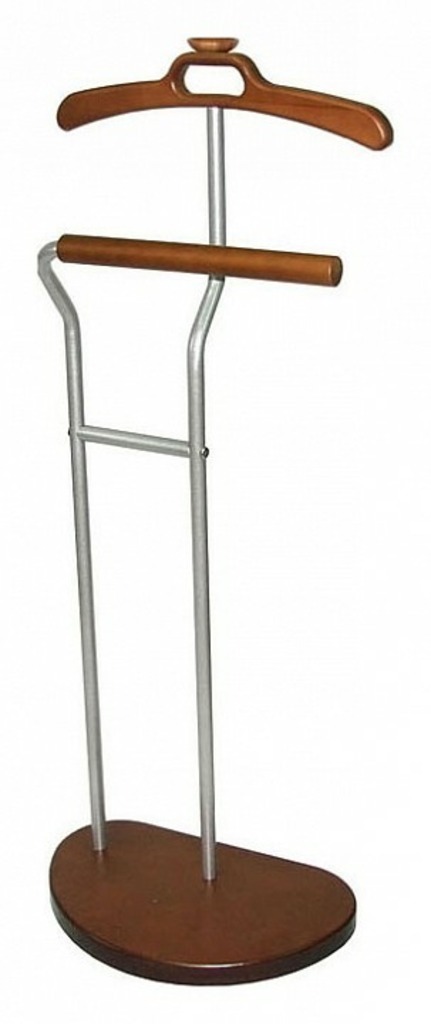 Фото Вешалка для костюма Декарт Д-10 металлик/средне-коричневый ML_D-10_MET_MEDBR - интернет-магазин МегаТерем в Москве