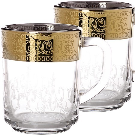 Фото Набор кружек 2 шт 255 мл Венеция (MS55029-2-32) - интернет-магазин МегаТерем в Москве