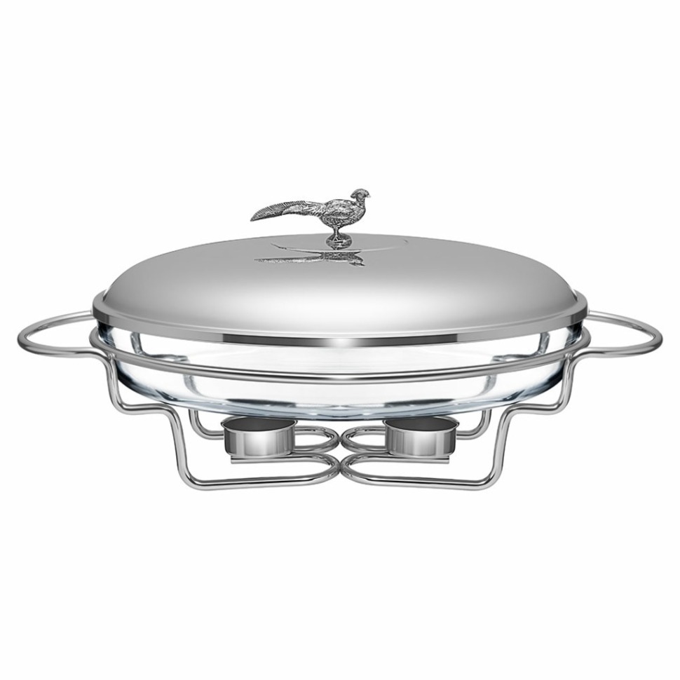 Фото Мармит lefard серия охота со стеклянной формой для запекания, 3л (920-100)  - интернет-магазин МегаТерем в Москве