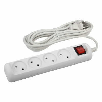 Сетевой фильтр Эра U-4s-5m-2x1 Б0044054 ER_B0044054