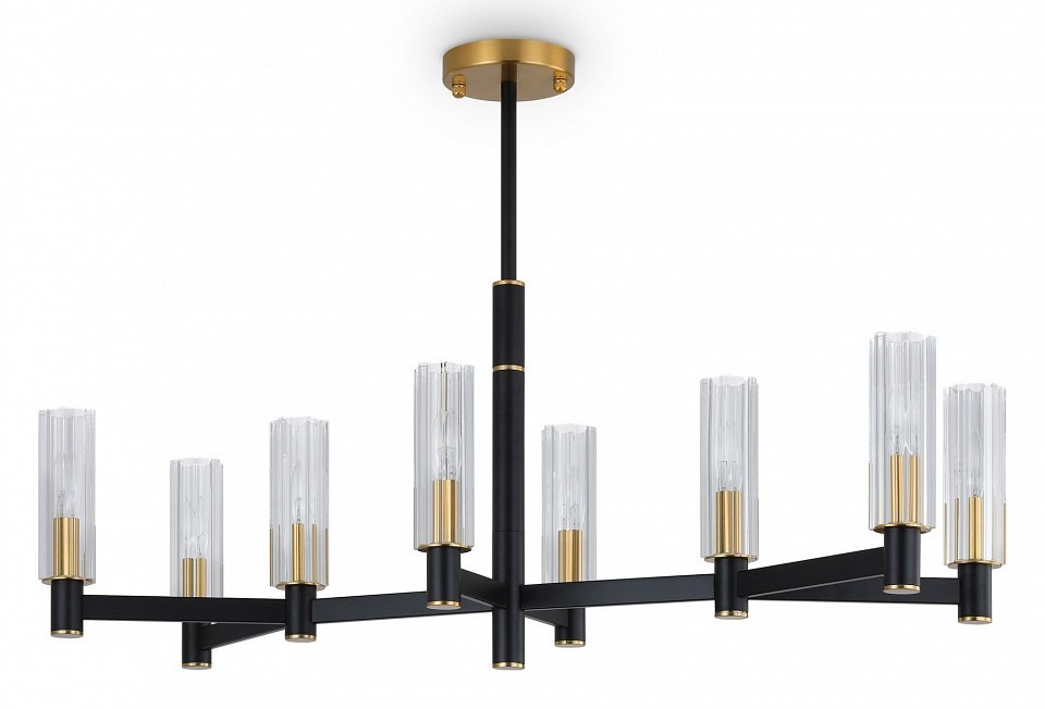 Фото Люстра на штанге Freya Ambra FR5167PL-08B MY_FR5167PL-08B - интернет-магазин МегаТерем в Москве