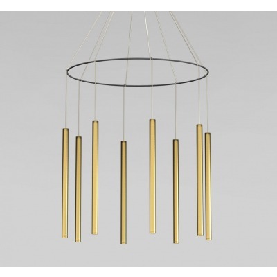 Подвесная люстра Eurosvet  301101 LED латунь EV_a071444