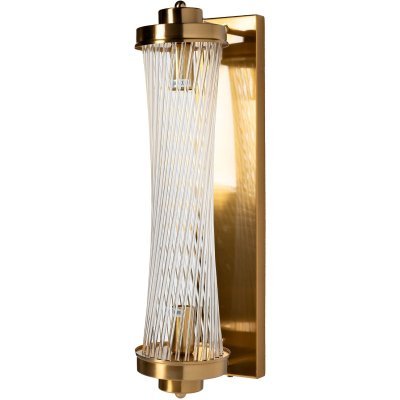 Бра латунь, стекло прозр. 1...