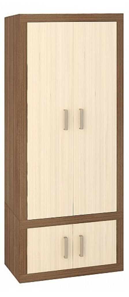 Фото Шкаф платяной Toivo ШК90/60 Д MER_TOJ-SHK-90-60-D-SHK - интернет-магазин МегаТерем в Москве