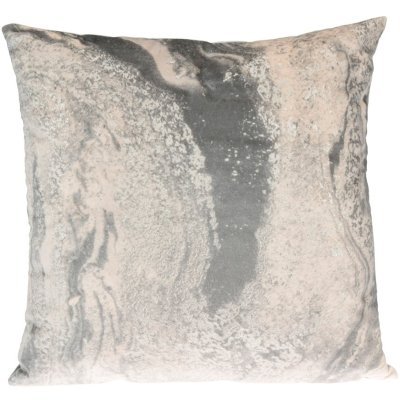 Подушка с принтом под мрамо...