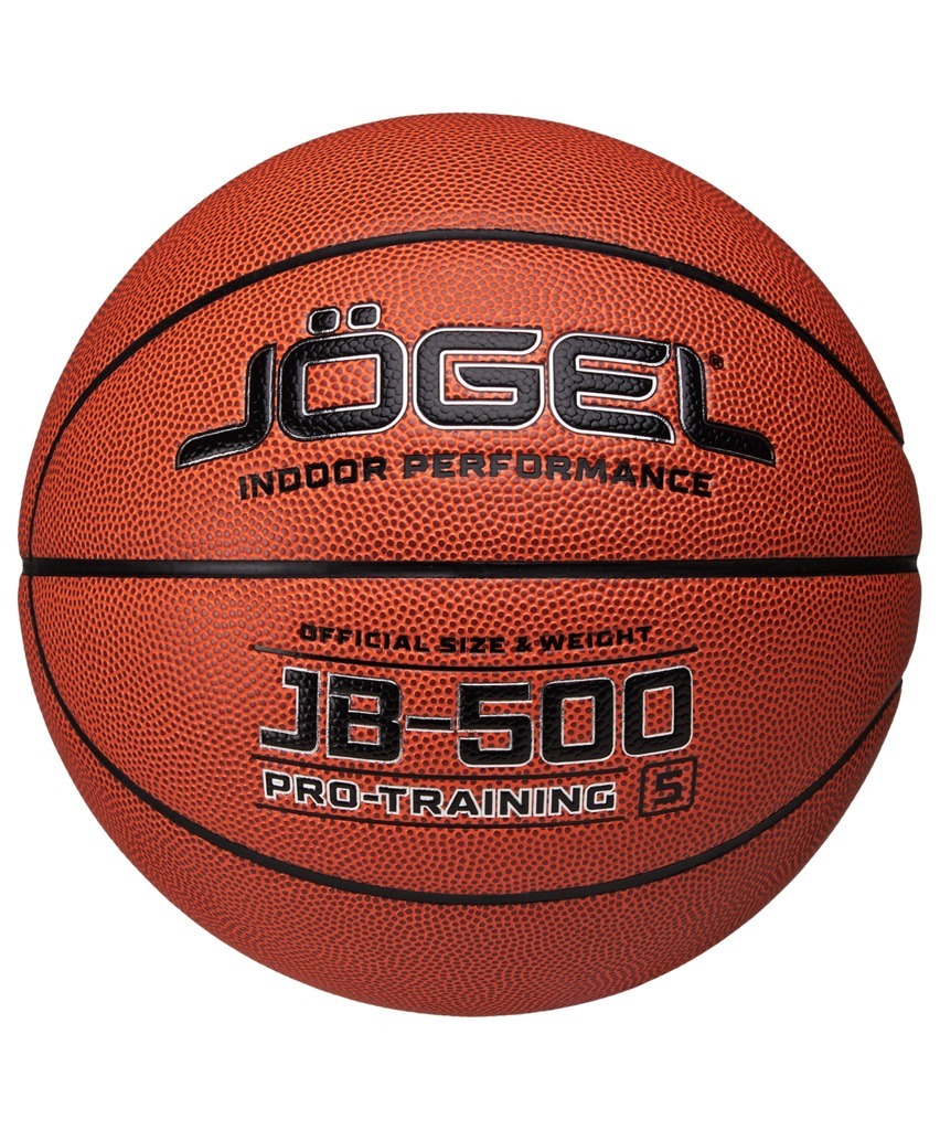 Фото Мяч баскетбольный JÖGEL JB-500 №5 (2108445) - интернет-магазин МегаТерем в Москве