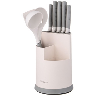 Набор agness из 9пр: 5 ноже...