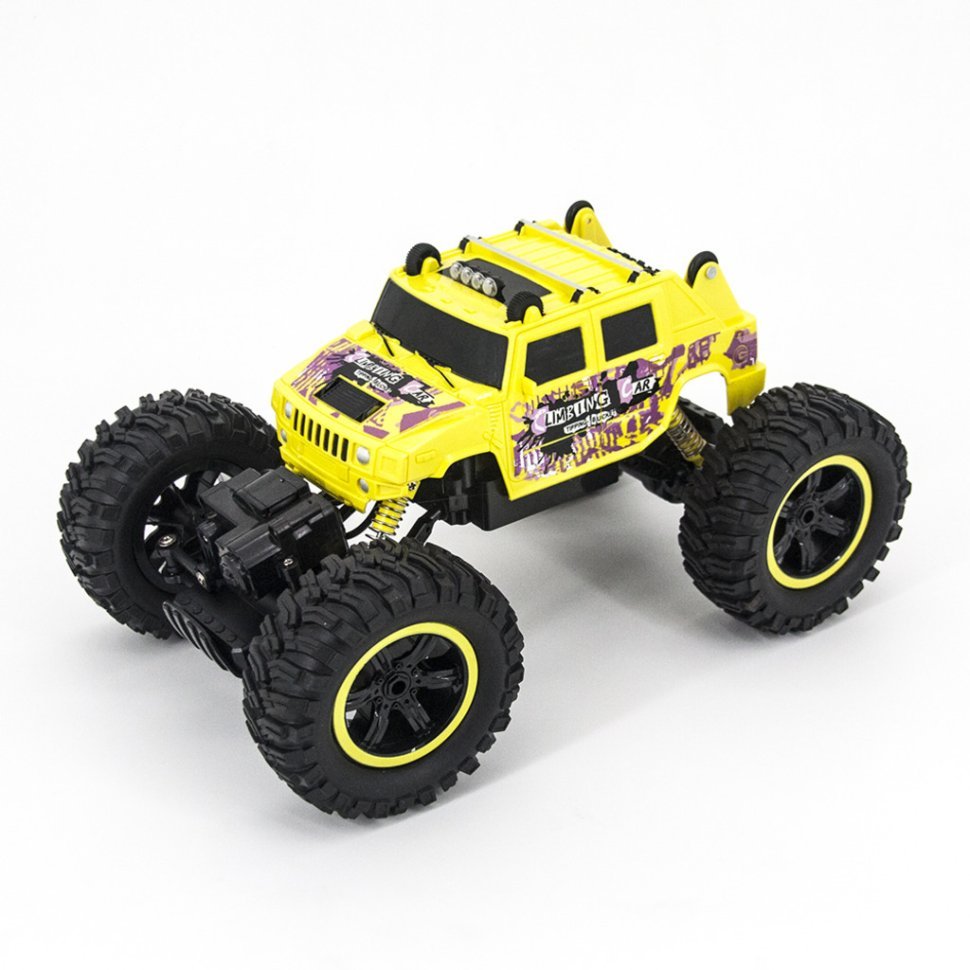 Фото Радиоуправляемый краулер Hummer H2 Yellow 1:14 2.4G (MZ-2848-Y) - интернет-магазин МегаТерем в Москве
