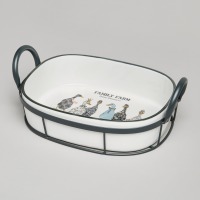 Форма на метал.подставке lefard "family farm" 30*19*9,5 cm (263-1370) 