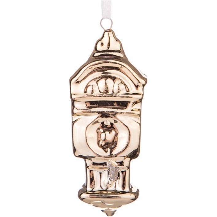 Фото Изделие декоративное часы 3*2*7.8см без упаковки Lefard (156-796) - интернет-магазин МегаТерем в Москве