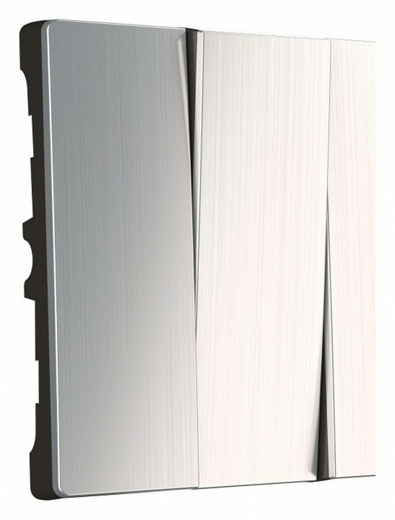 Фото Клавиши для выключателя трехклавишного Werkel глянцевый никель W1139002 WRK_a051078 - интернет-магазин МегаТерем в Москве