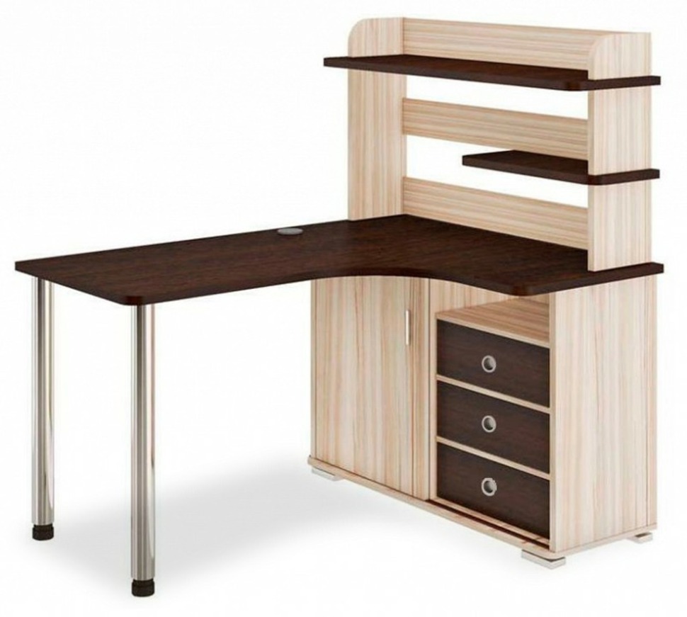 Фото Стол компьютерный Домино СР-145М MER_SR-145M_KVV-PRAV - интернет-магазин МегаТерем в Москве