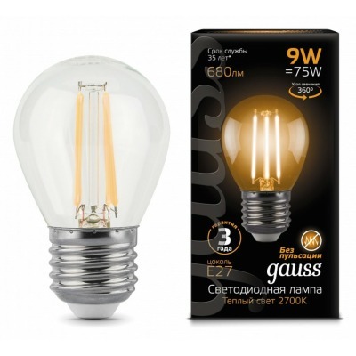 Лампа светодиодная Gauss  E...