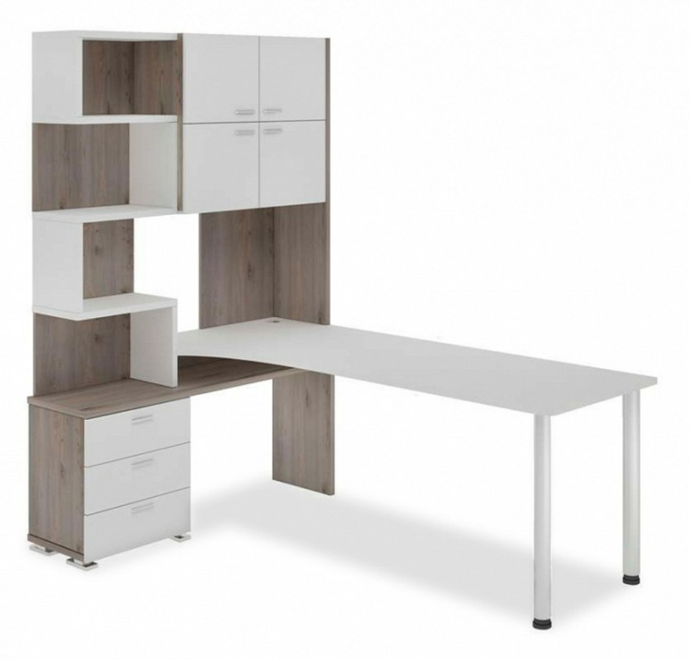 Фото Стол компьютерный Домино нельсон СР-500М/190 MER_SR-500M_190_NBEBE-LEV - интернет-магазин МегаТерем в Москве