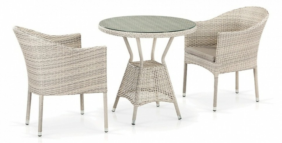 Фото Набор уличный  T705ANT/Y350-W85 Latte 2Pcs AFN_T705ANT_Y350-W85_Latte_2Pcs - интернет-магазин МегаТерем в Москве