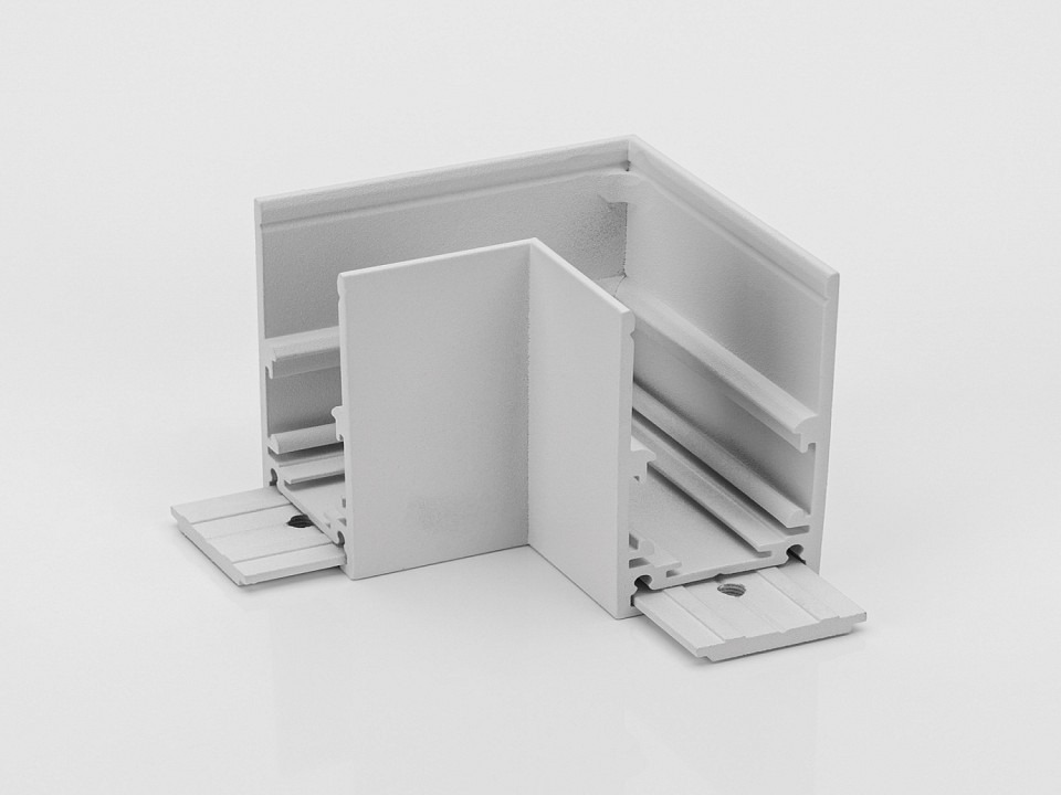 Фото Соединитель угловой внутренний для треков накладных Lumker SY-LINK 00-00013605 LMK_013605 - интернет-магазин МегаТерем в Москве