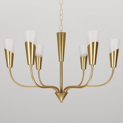 Подвесная люстра Eurosvet Rhyton 60167/6 латунь EV_a068279