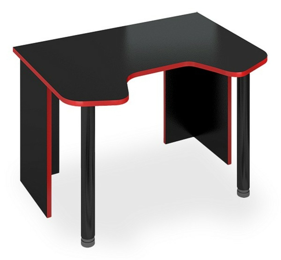 Фото Стол компьютерный Домино Lite СКЛ-Игр120 MER_SKL-Igr120-CH - интернет-магазин МегаТерем в Москве