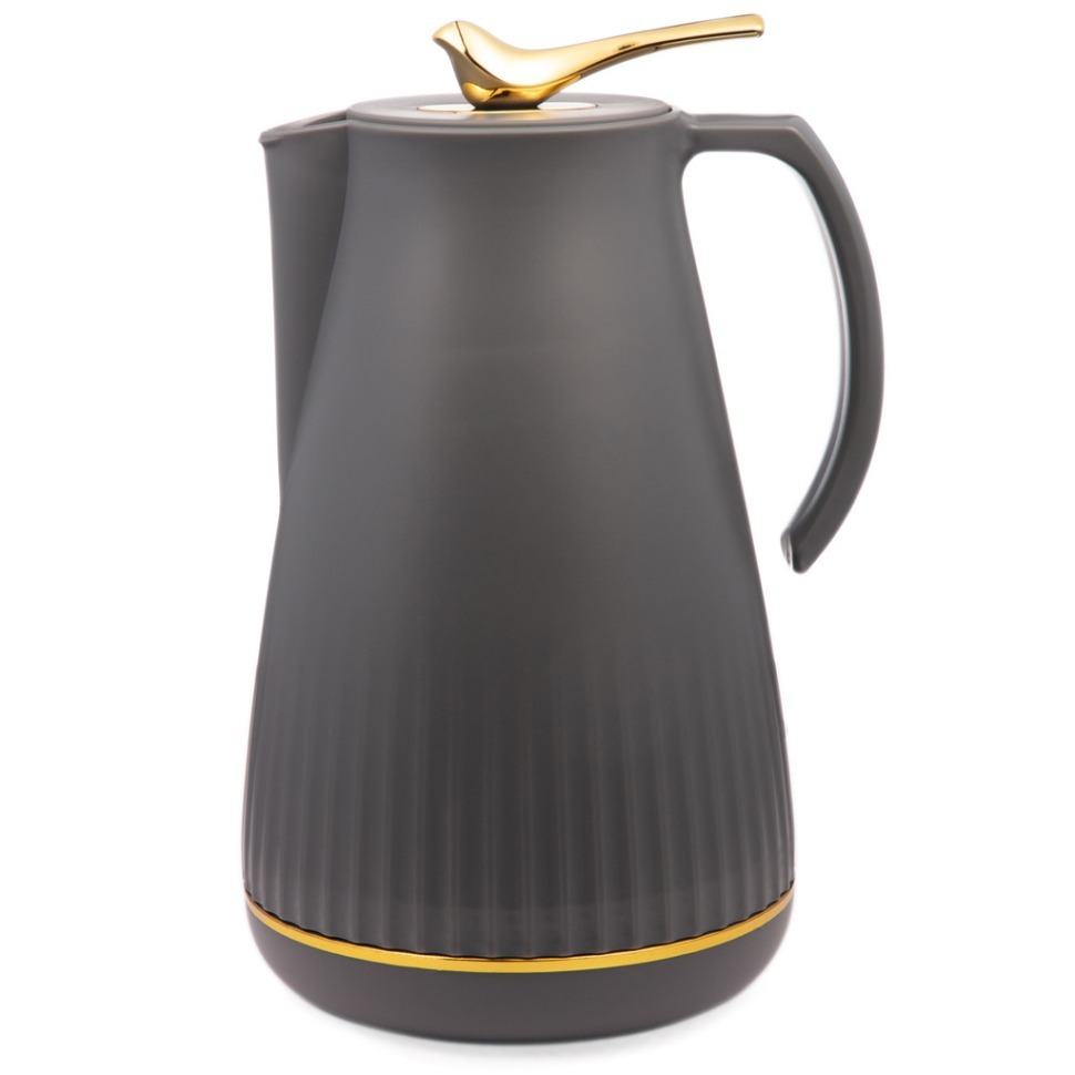 Фото Термос со стеклянной колбой, 950 мл, крышка с клапаном Agness (734-202) - интернет-магазин МегаТерем в Москве