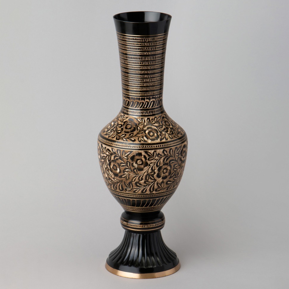 Фото Ваза резная высота =36см Lefard (733-203) - интернет-магазин МегаТерем в Москве