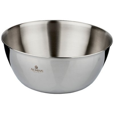 Миска agness professional 28х13 см, 6 л высококачественная нерж сталь 18/10 (936-315) 